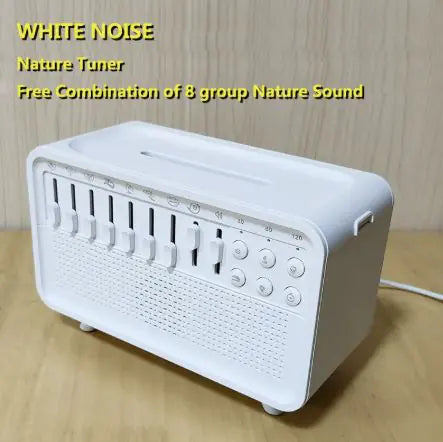 Lampe de nuit à bruit blanc et humidificateur d'aromathérapie